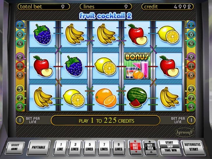 Fruit Cocktail 2 Slot Machine